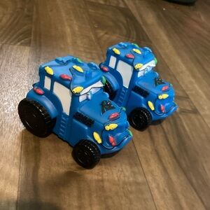 Carolina Panthers™️ Christmas tractor ornaments